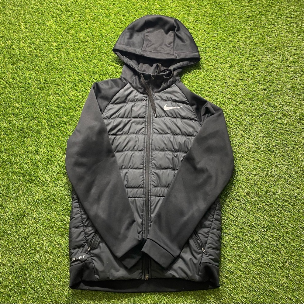 Nike Athletic Puffer Jacket Size Small Dri Fit